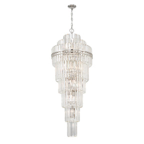 Hayer Multi-Layer Crystal 31 Light Chandelier