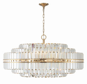 Hayer Round Crystal 32 Light Chandelier