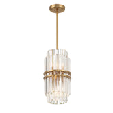 Hayer Round Crystal 4 Light Chandelier