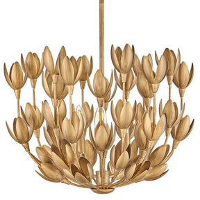 Flora 20 Inch 3 Light LED Chandelier