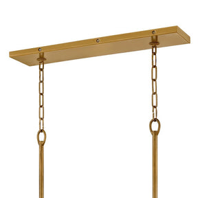 Hinkley Lighting Flora 60 Inch 10 Light LED Linear Suspension Light