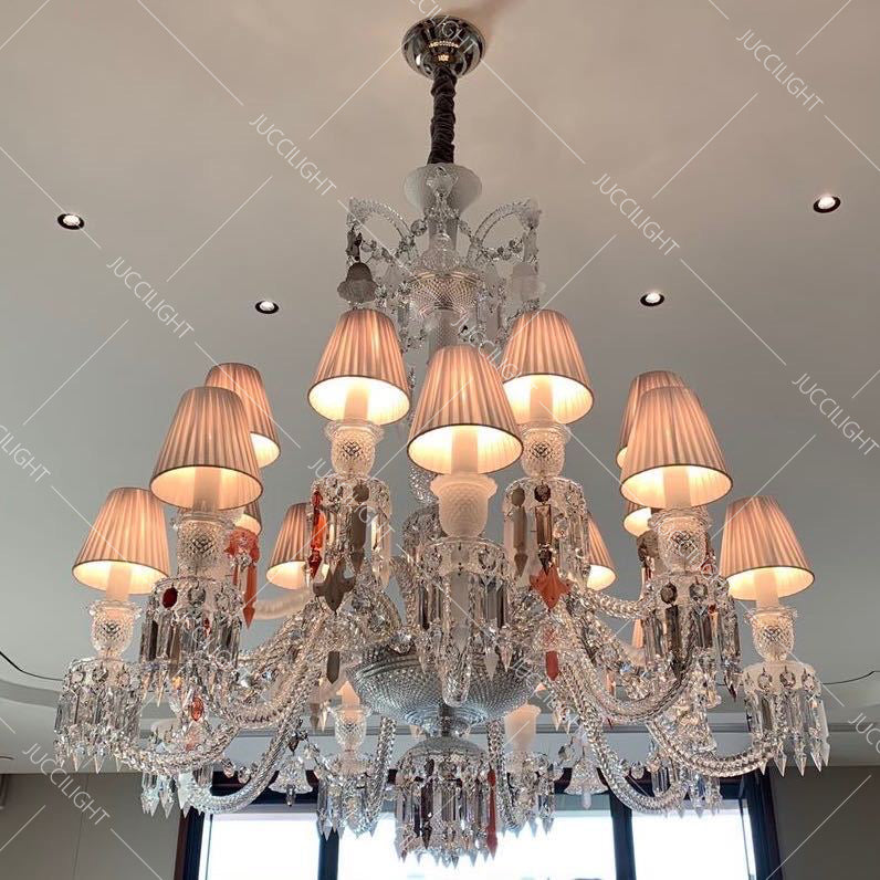 Bacara Short Neck Zenith Crystal Chandelier