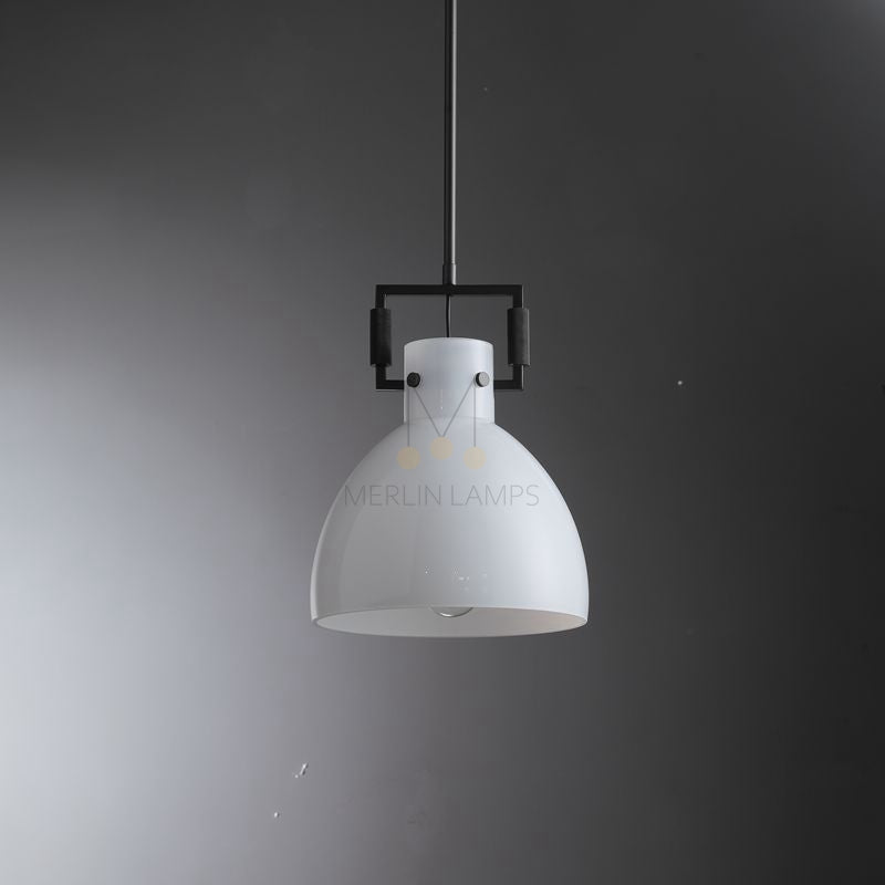 Funda Milk Glass Cloche Kitchen Pendants Lamp 10''14''18''