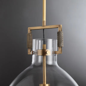 Funda Modern Glass Cloche Modern Pendant Light