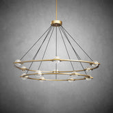 Planets 2-Tier Round Chandelier 48"