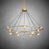 Planets 2-Tier Round Chandelier 60", Decoration Lamp