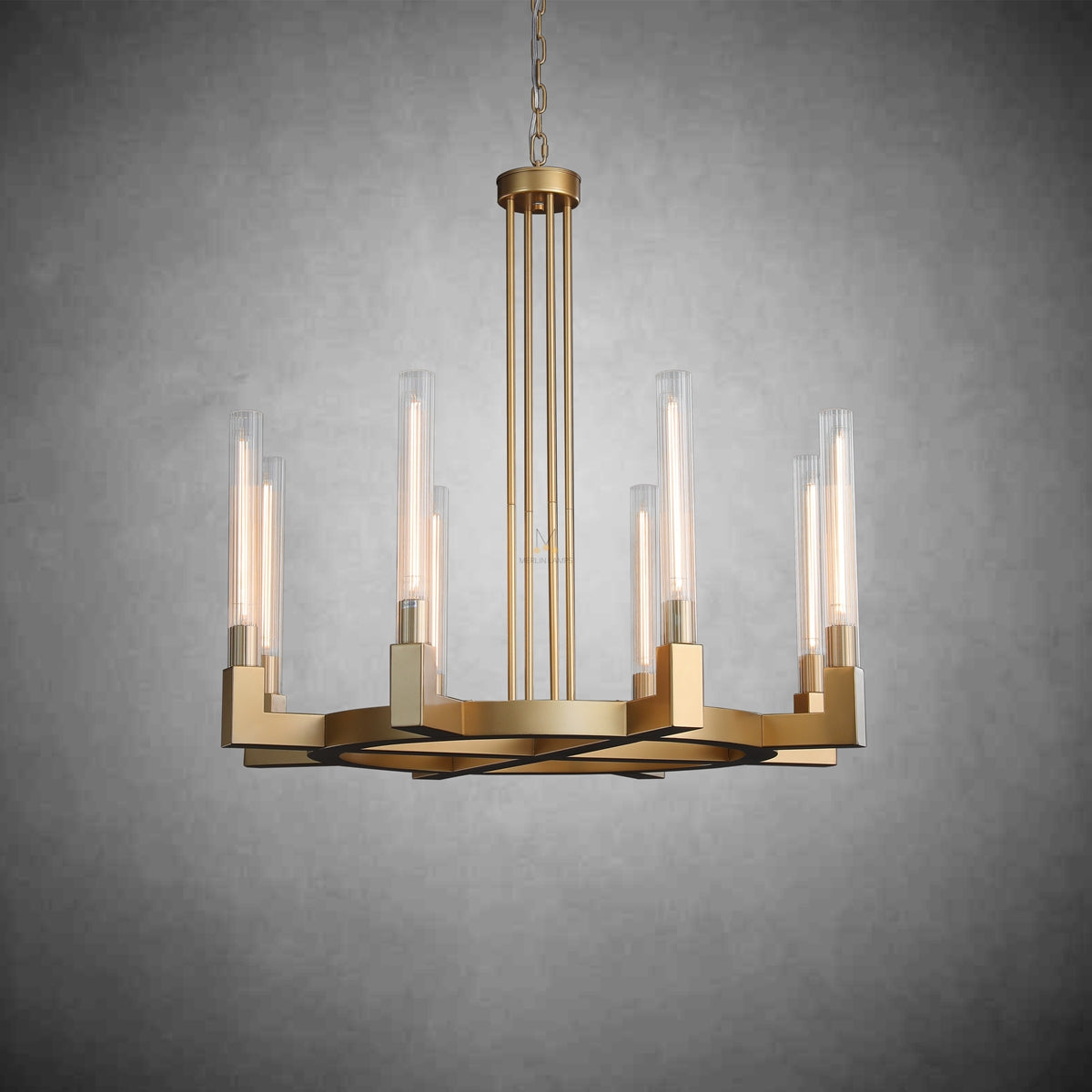 Pulse Chandelier Round/Rectanger Chandelier For Living Room  Kitchen Dinning Room