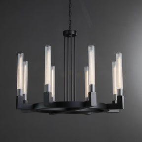 Pulse Series Round Chandelier 36" 48" 60'' For Kitchen Dinning Room