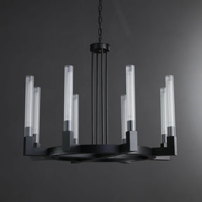 Pulse Series Round Chandelier 36" 48" 60'' For Kitchen Dinning Room