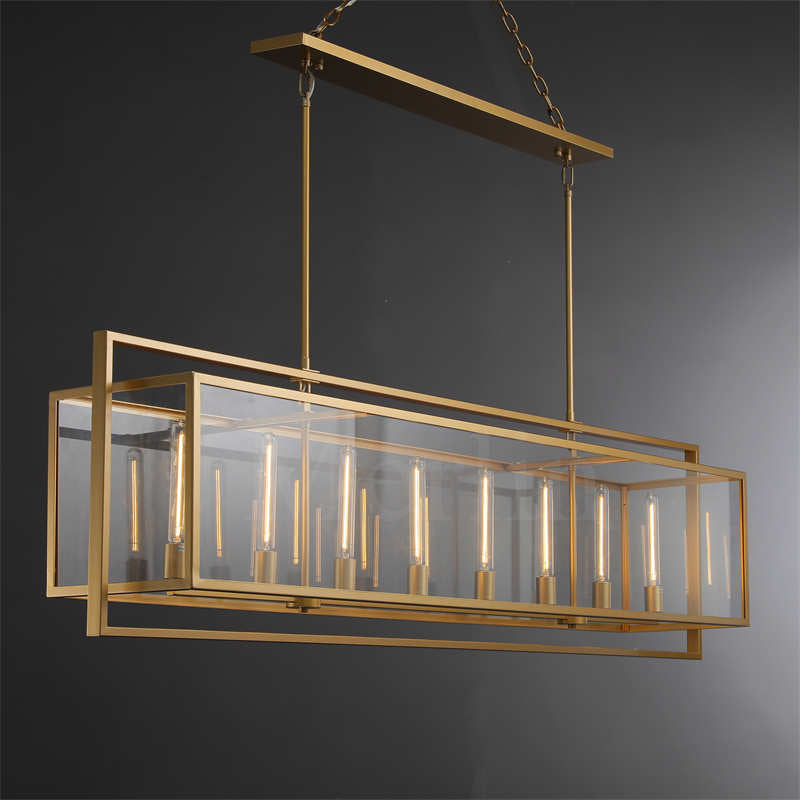 Backward Series Glass chandelier for Living room, Dining Table