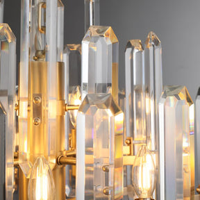 Gleam Series K9 Crystal Glass Round Chandelier 24" 36 " 48"