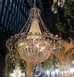 Empire Crystal Chandelier 22“/40“/52” - Merlin Lamps