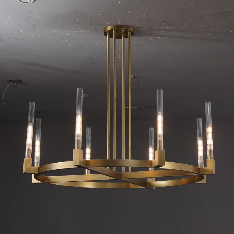 Pulse Series Round Chandelier 36" 48" 60'' For Kitchen Dinning Room