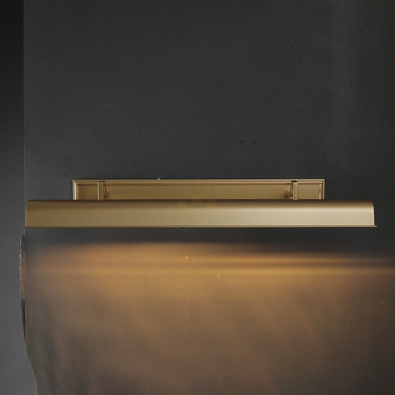 Bruno Metal Linear Outdoor Wall Sconce, Metal Industrial Wall Lamps