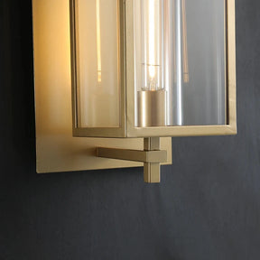 Danny Modern Square Outdoor Wall Sconce 23″