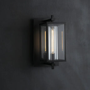 Danny Modern Square Outdoor Wall Sconce 23″