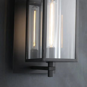 Danny Modern Square Outdoor Wall Sconce 23″