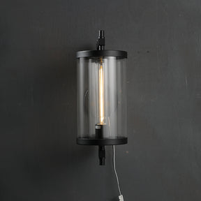 Danny Round Outdoor Sconce 16" 23'', Modern Wall Lamp