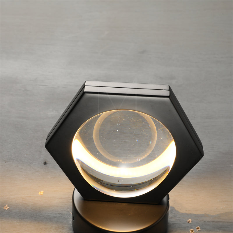 Planet Modern Glass Wall Sconce Fixture for Hallway, Room, Modern Wall Lamp