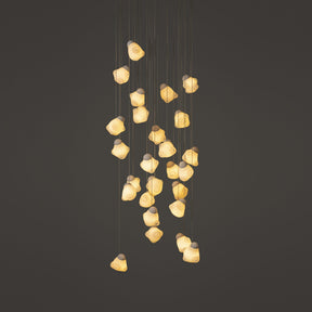 Ice Pier Spiral Chandelier