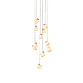 Ice Pier Spiral Chandelier