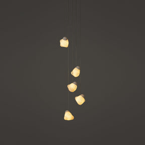 Ice Pier Spiral Chandelier