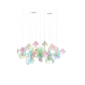 Galaxy Iris Iridescent Blossom Chandelier