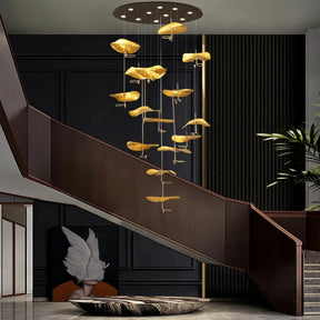 Jenissa Vintage Staircase Chandelier  Seus Lighting