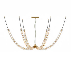 Gabriel Gold Crystal Chandelier