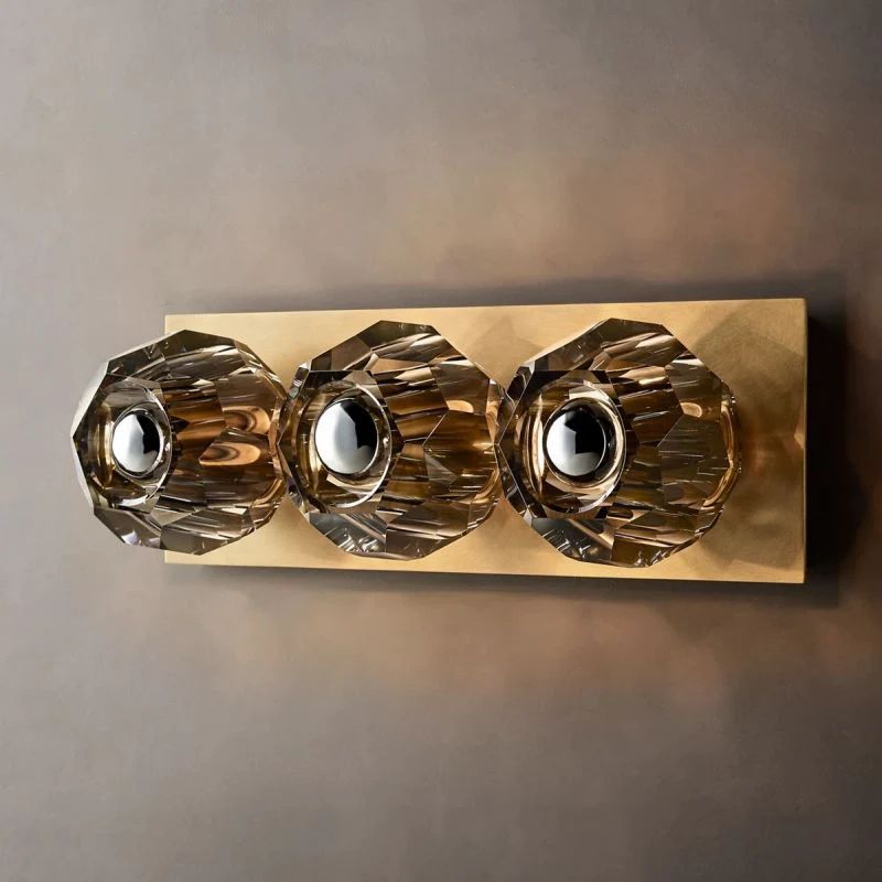 Kelly Glass Linear Short Wall Sconce