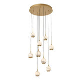 Kimma Lights Round LED Chandelier