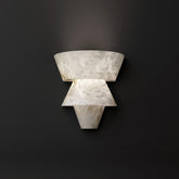 Hermosa LAB A Alabaster Wall Sconce Wall Light Fixtures J-CHANDELIER   