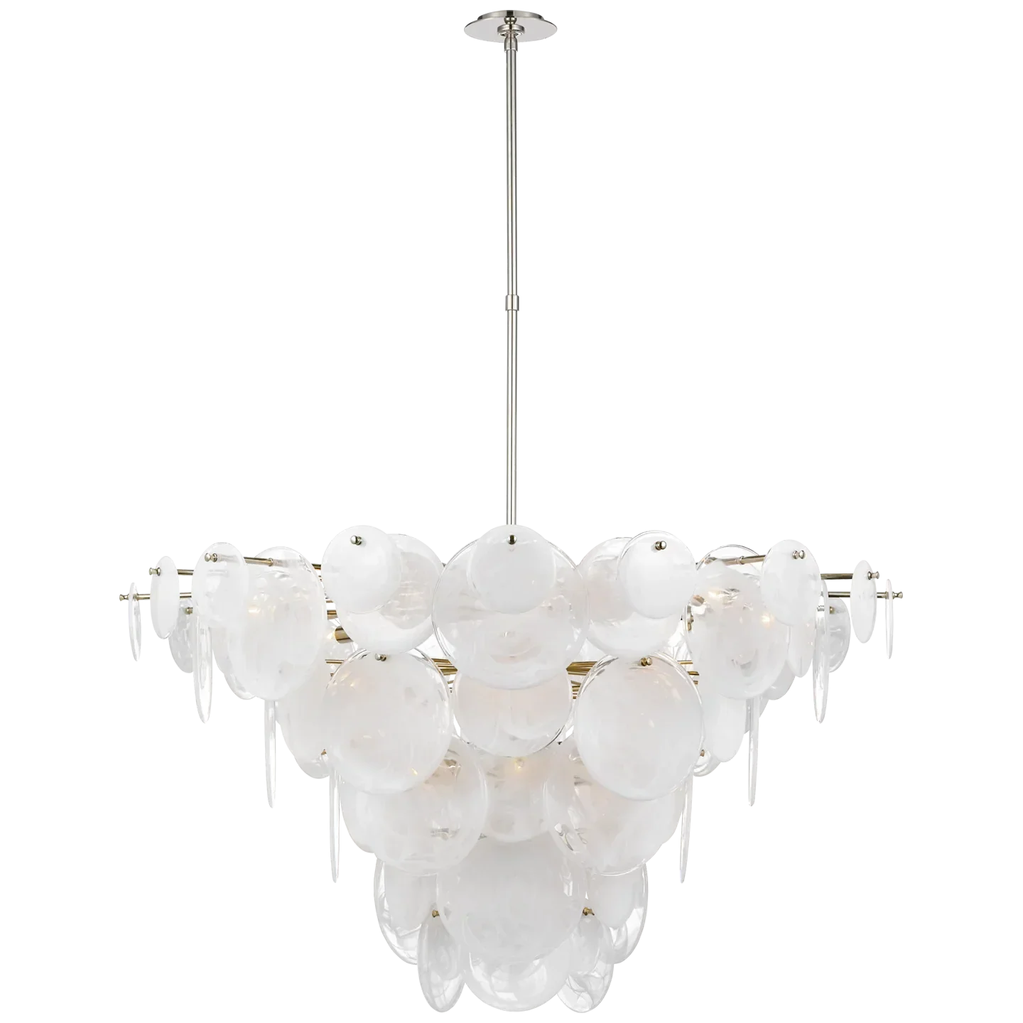 Talia Large Grass Chandelier 48", Modern Pendants Light for Dining Table