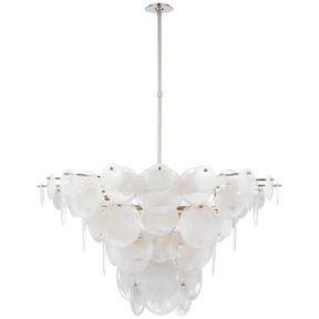 Talia Large Grass Chandelier 48", Modern Pendants Light for Dining Table