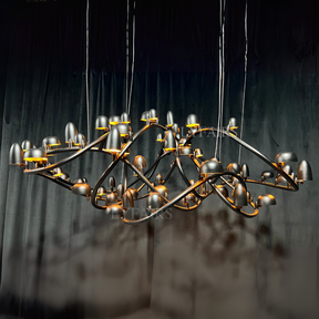 Art Design Mushroom Cluster Chandelier