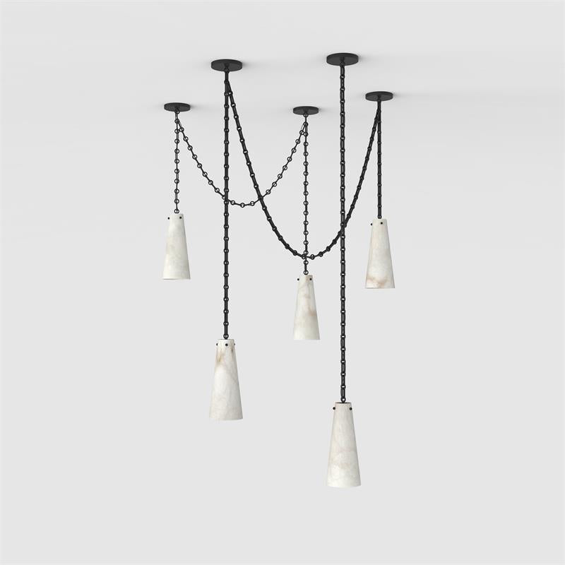 Cassie Alabaster Chandelier