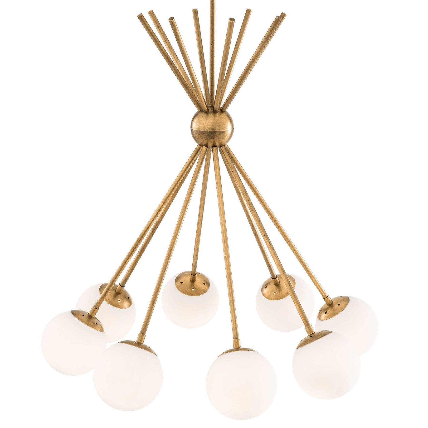 Venezia Luxor Modern Brass Chandelier - [Brass] 