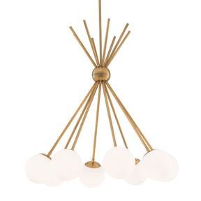 Venezia Luxor Modern Brass Chandelier - [Brass] 