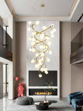 Lysandra Cascade Stairs Chandelier