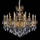vintage solid brass chandelier
