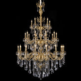 large antique brass chandeliers