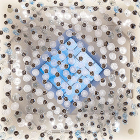 Flying Wave Glass bubble Chandelier