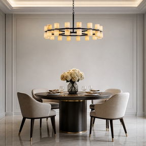 Ma Yan Branch Semi-circular Pendant 1000 - Matte Black