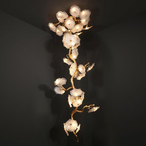 Modern Luxury Branch Chandelier For Staircase - Merlin Lamps