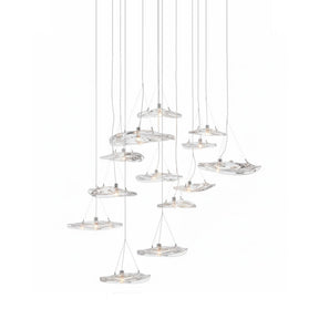 Manta Drift Class Crystal Chandelier