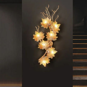 Maple Leaf Wall Sconce