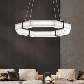 Modern Creative Retro Alabaster Chandelier - Merlin Lamps