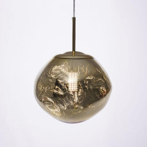 Multi Lava Round Chandelier