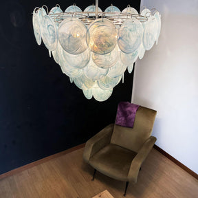 Murano Chandelier 57 Blue