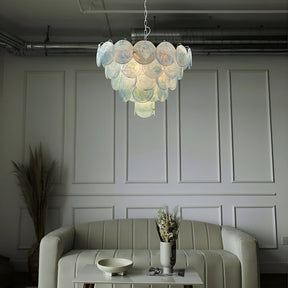 Murano Chandelier 57 Blue